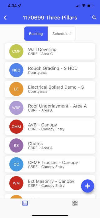 SlatPlanner mobile task backlog